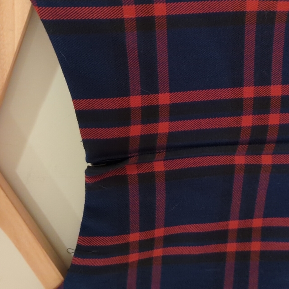 Dorothy Perkins vintage plaid mini dress - Picture 3 of 5